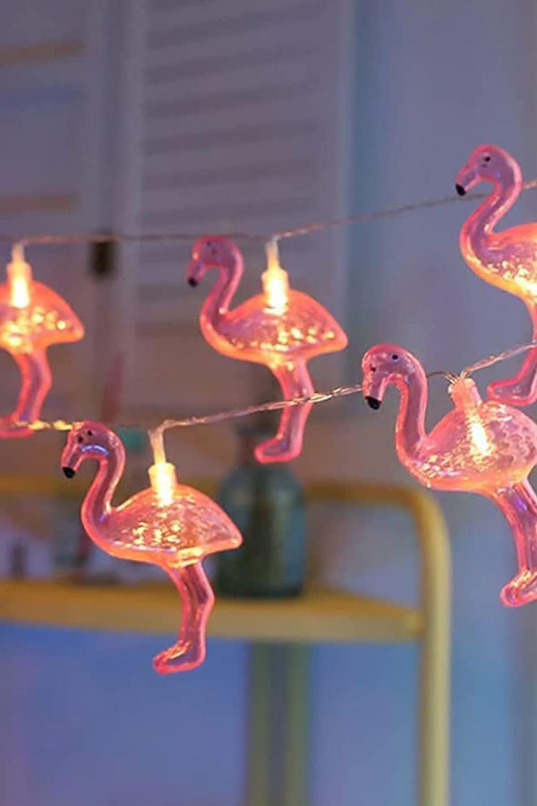 Flamingo Honeycombs LED Chain with 10 lights