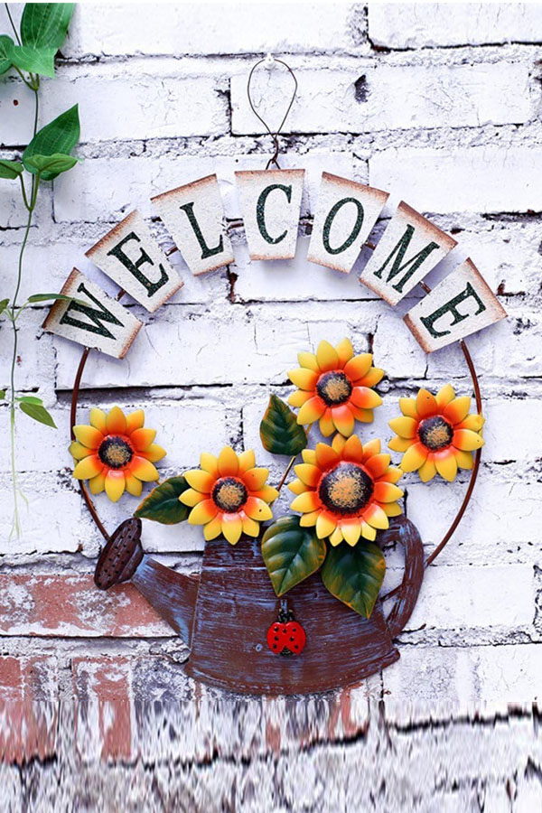 Decorative homeware Iron Metal Wall Art