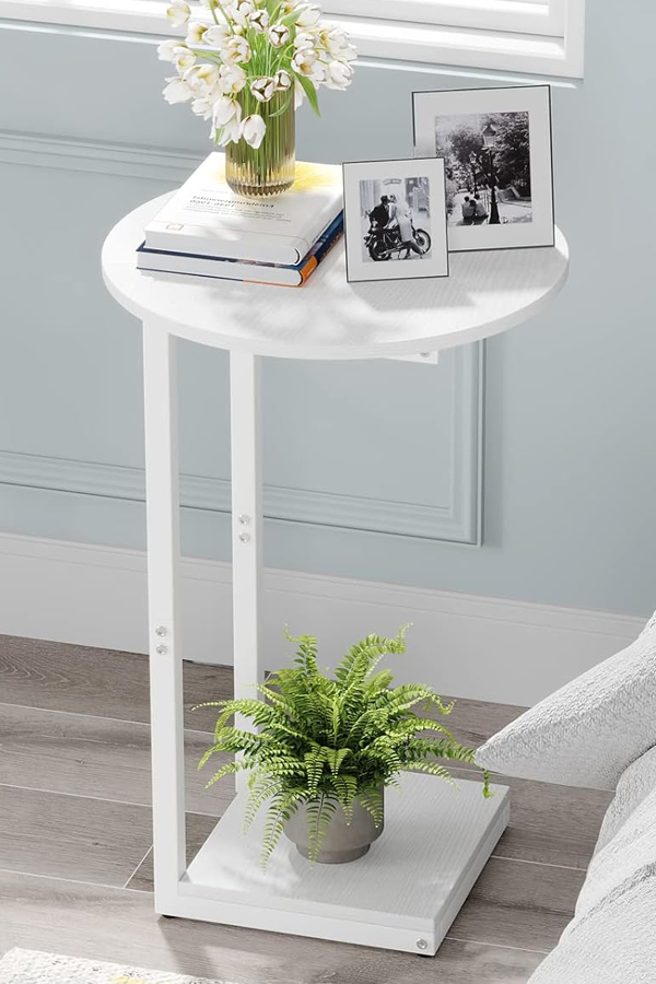 White Table Small End Coffee Tables