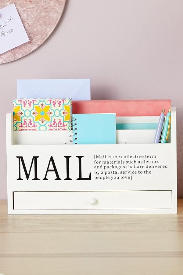 Mail Box Storage Organizer box by241098