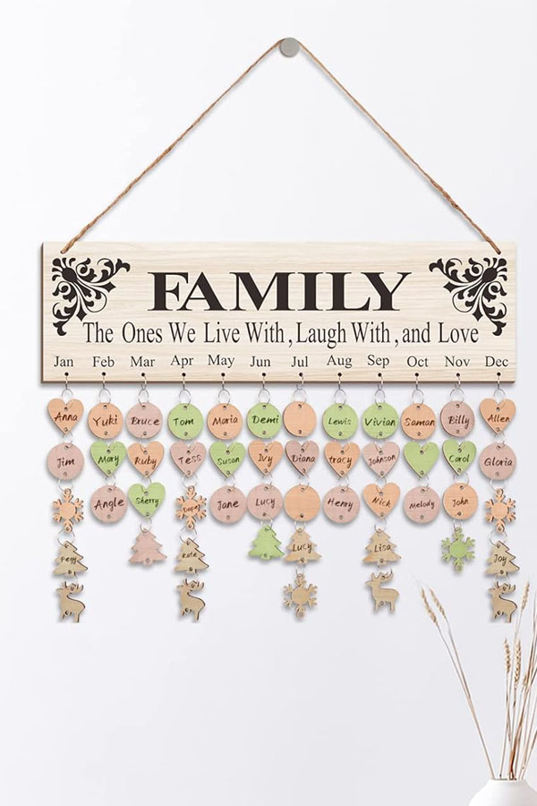 Wall Hanging Advent Calendar BY241058