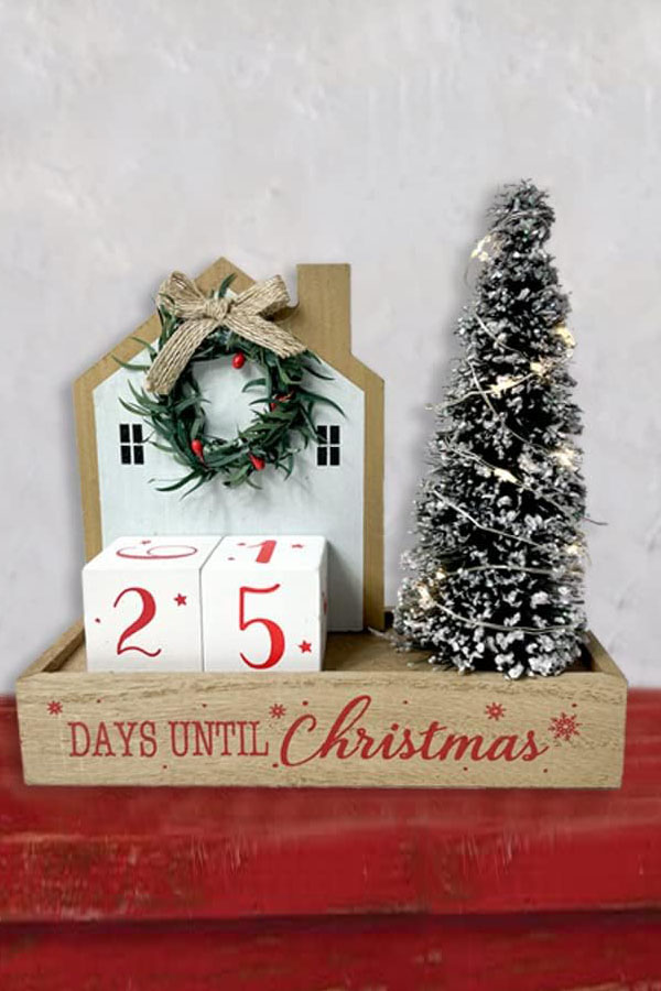 Christmas Wooden Calendar BY241054