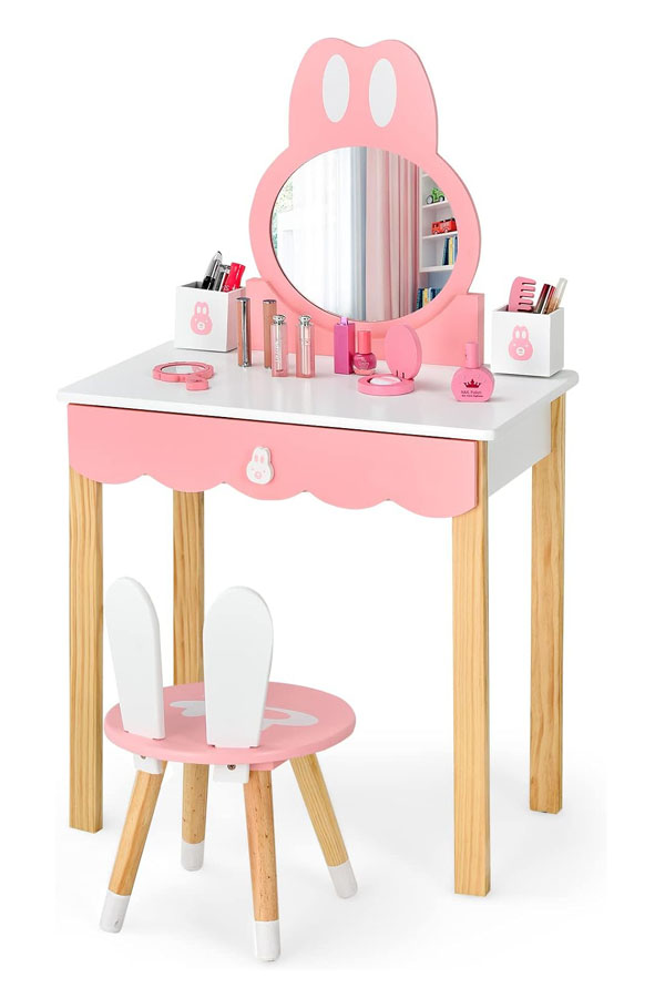 Pretend Beauty Play Vanity Set for Girls BY24105