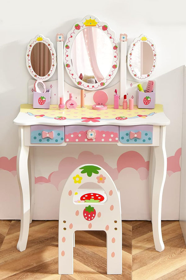 Vanity Table and Chair Set BY24103