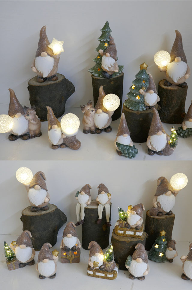 CERAMIC CHRISTMAS WITH LIGHT 3