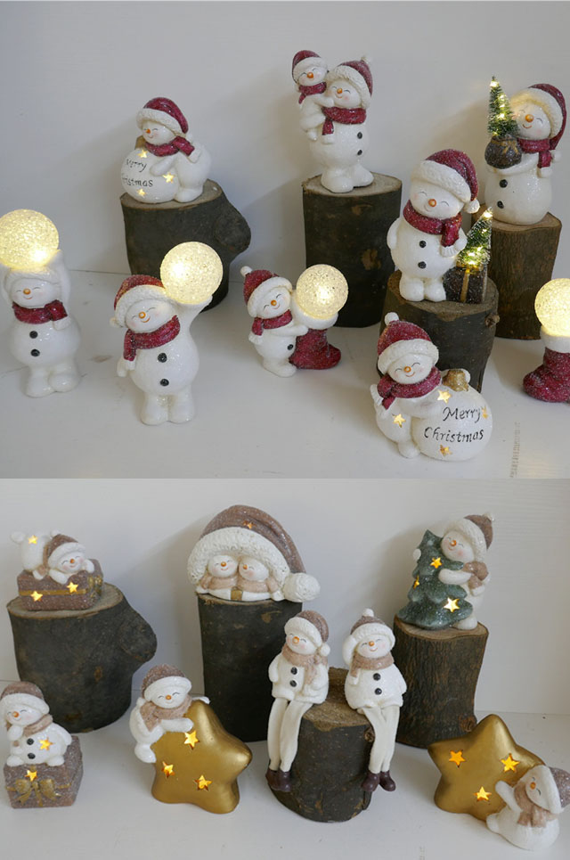 CERAMIC CHRISTMAS WITH LIGHT 4