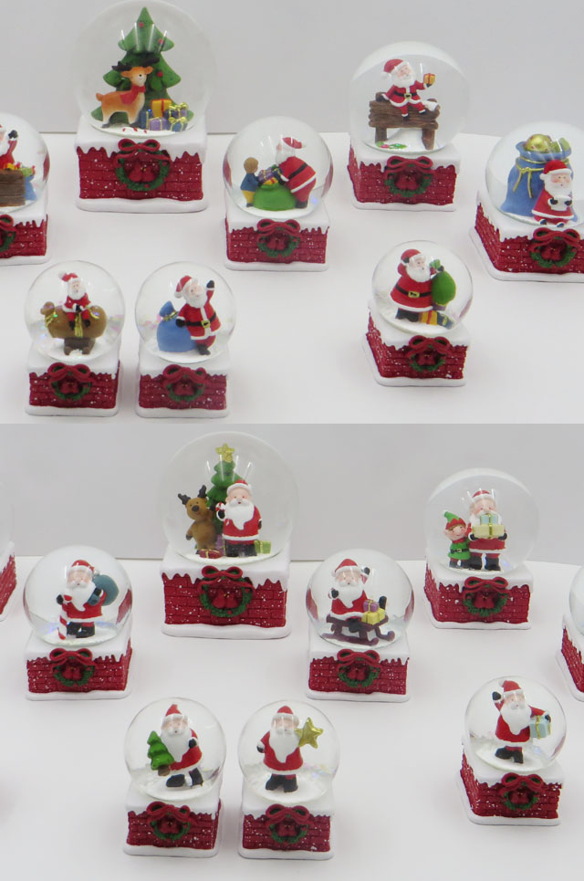 Christmas Resin Glass Water Globe 3