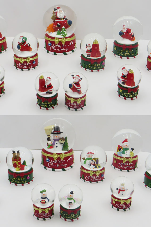 Christmas Resin Glass Water Globe 5