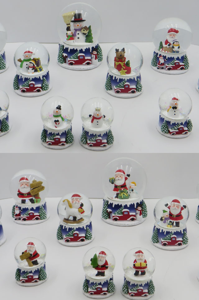 Christmas Resin Glass Water Globe 8