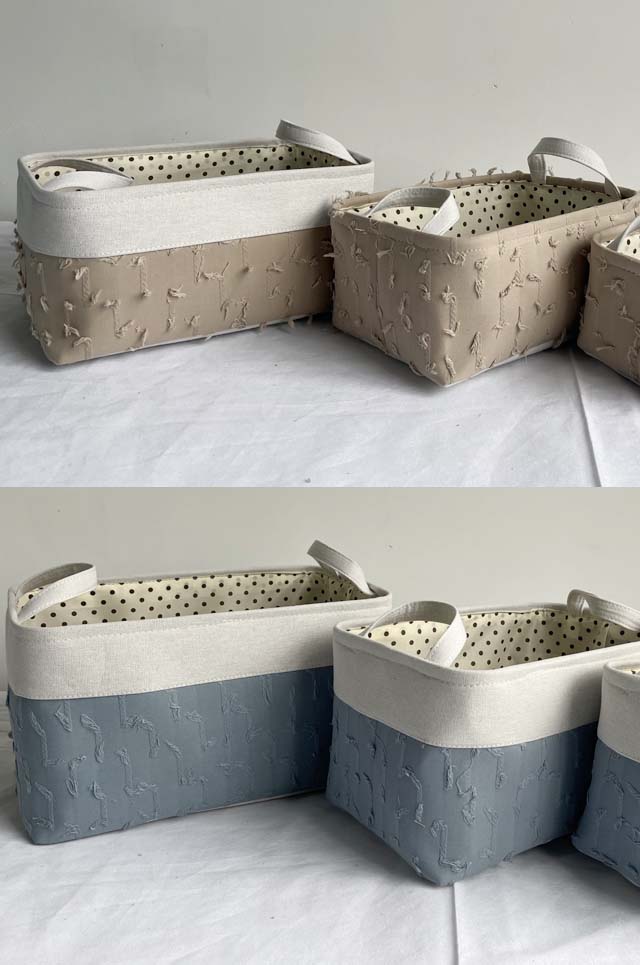 Fabric Storage Basket 4