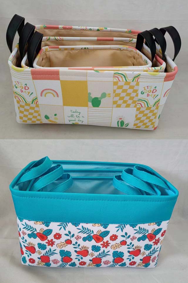 Fabric Storage Basket 6