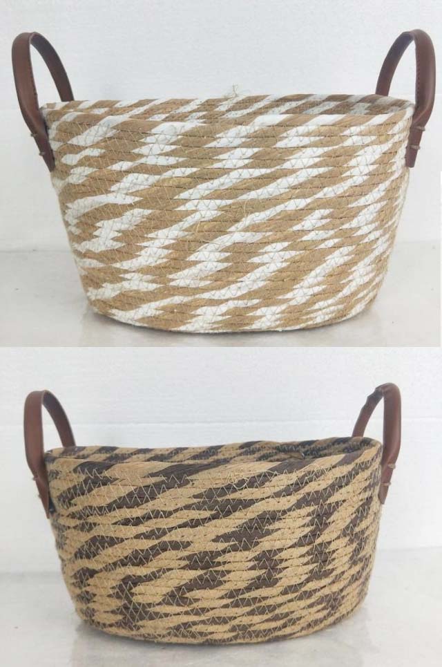 Woven Rope Storage Basket 6