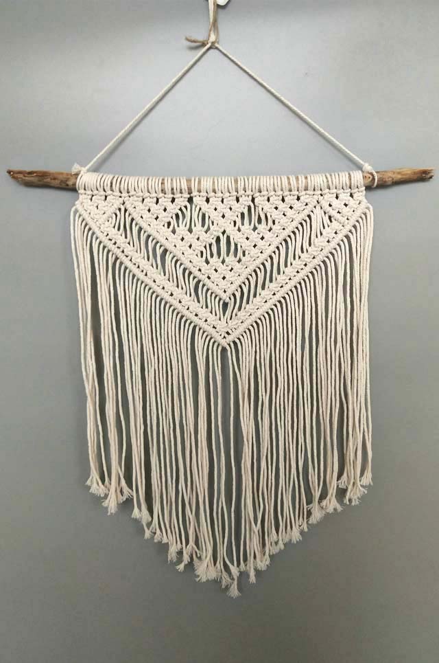 Knitted Wall Hanging Tapestry q